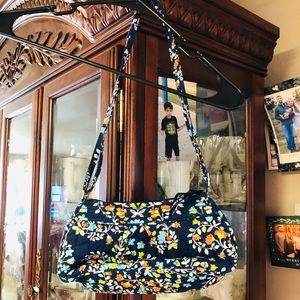 Vera Bradley Frannie Purse Super Cute EUC